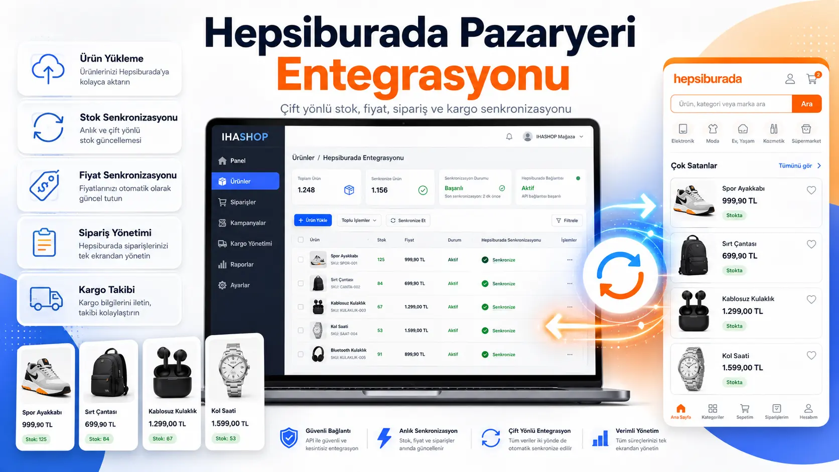 Hepsiburada Pazaryeri Entegrasyonu