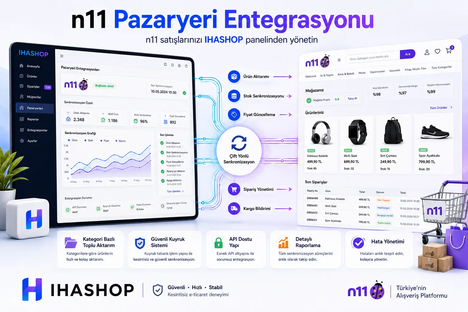 n11 Pazaryeri Entegrasyonu